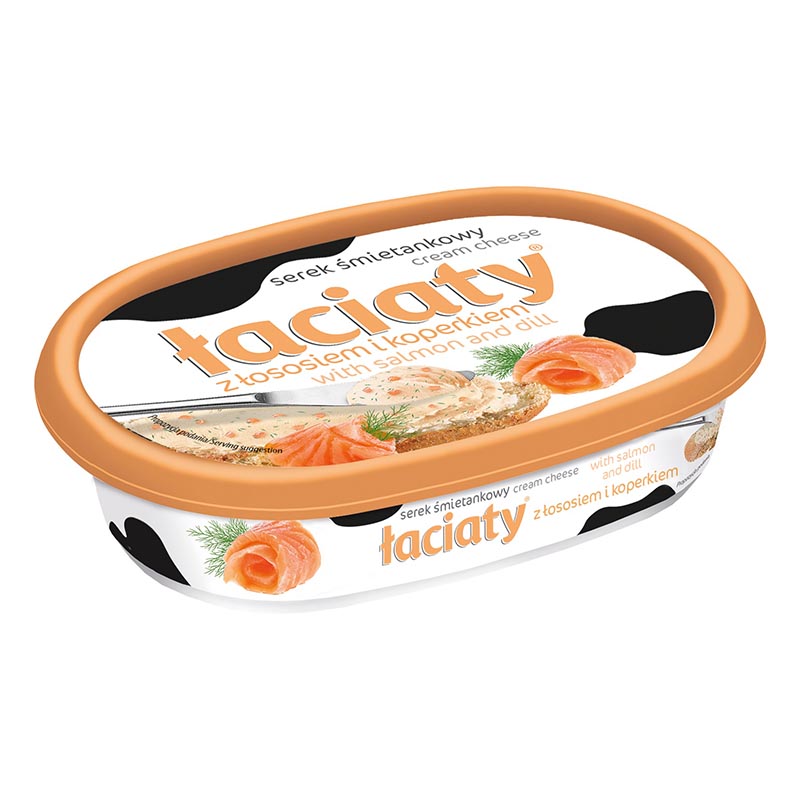 Крем-сир Laciate з лососем, 135г