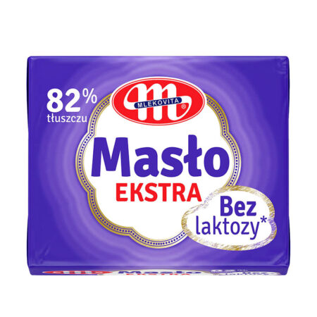 Польське масло, без лактози, жирність 82%, упаковка 200г