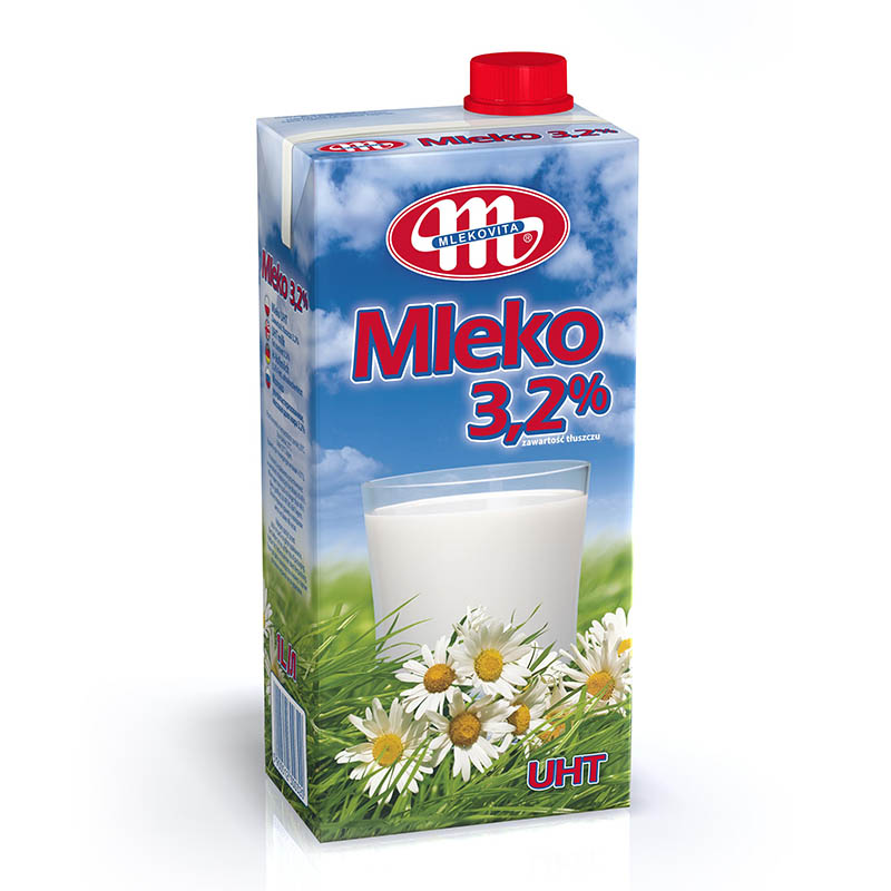 Молоко 3,2%, "Млековіта", 1 л