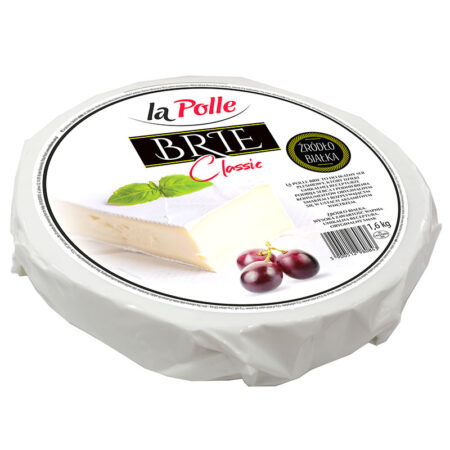 Сир брі La Polle, ТМ "Mlekovita", 1,6кг