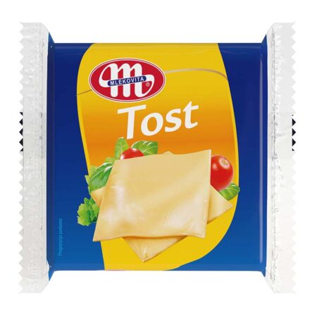 Сир тостовий Тост, ТМ "Mlekovita", 130г