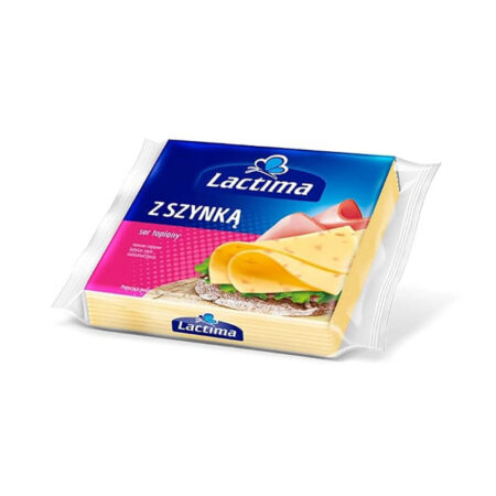 Сир тостовий "З шинкою", ТМ "Lactima", 130г