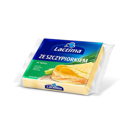 Сир тостовий "З зеленою цибулею", ТМ "Lactima", 130г