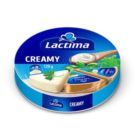 Сир порційний "Вершковий", ТМ "Lactima", 120г
