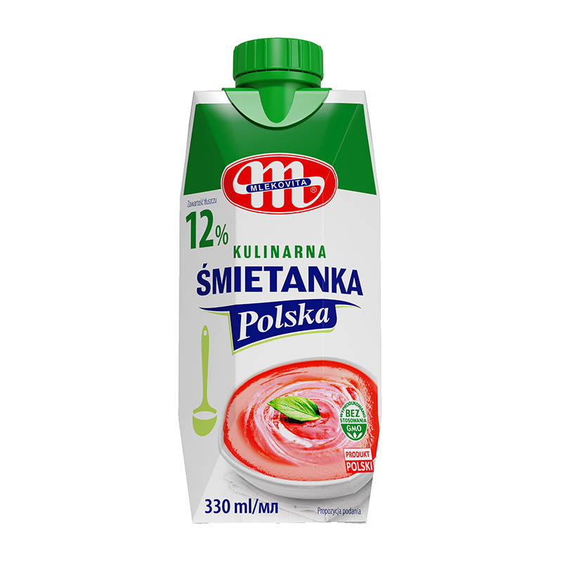Вершки "Млековіта", 12%, 330 мл