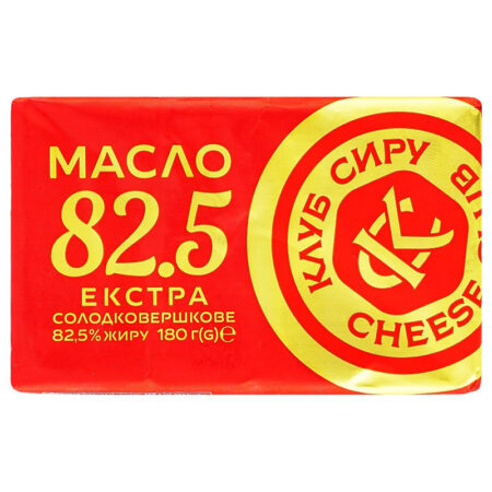Масло "Клуб сиру" 82,5% 180г