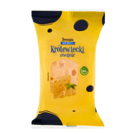 Сир "Кролевецький", швейцарський, ТМ "Серенада", шматок 250г