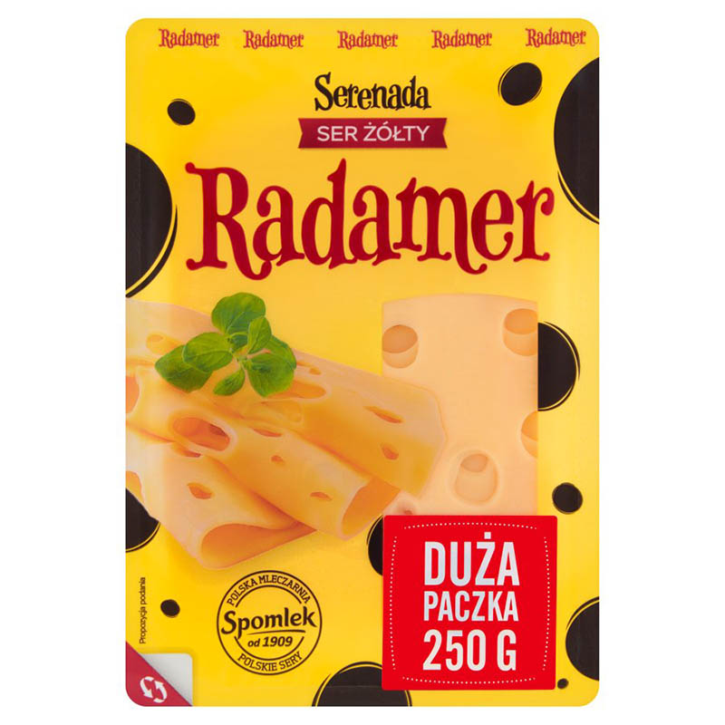 Сир "Радамер", ТМ "Серенада", шматок 250г