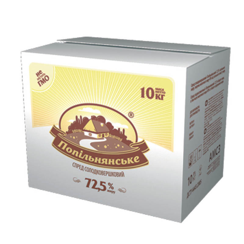 Спред "Попільнянське" 72,5% 10 кг
